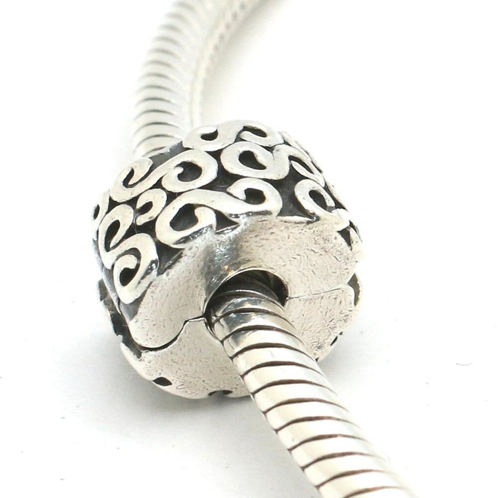 Authentic PANDORA  Swirls Clips